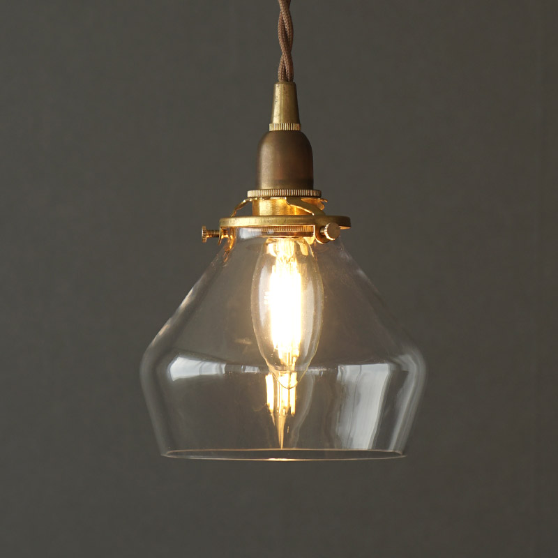 GLASS SHADE POIRE CLEAR E14 SET