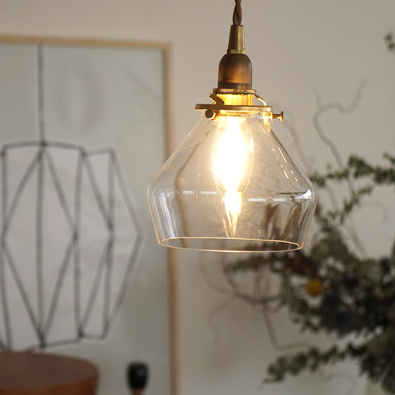 GLASS SHADE POIRE CLEAR E14 SET