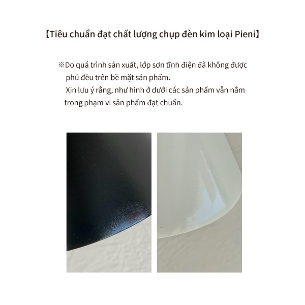 PIENI IRON SHADE CONIC BLACK E14 SET