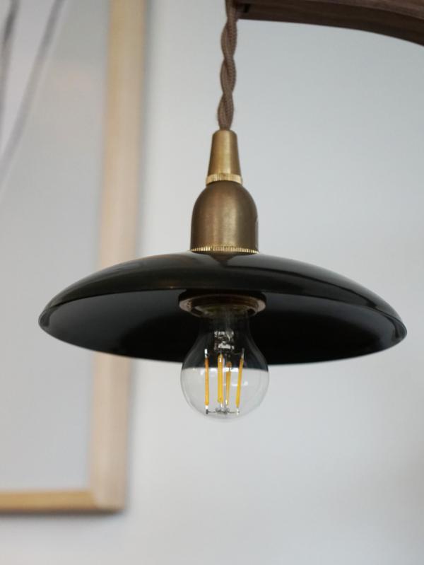 PIENI IRON SHADE CIRCLE BLACK E14 SET