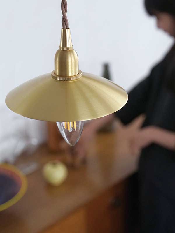 PIENI BRASS SHADE CIRCLE E14 SET