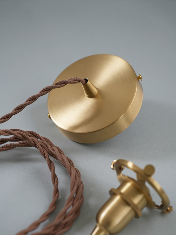 PIENI BRASS SHADE CONIC E14 SET
