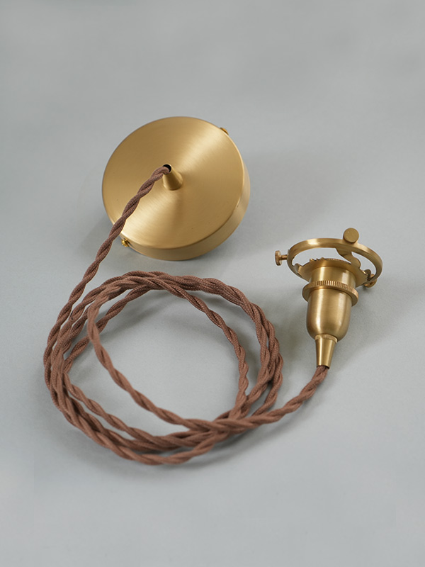 PIENI BRASS SHADE CONIC E14 SET
