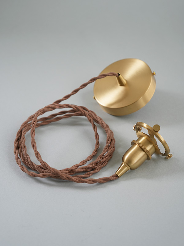 PIENI BRASS SHADE CONIC E14 SET