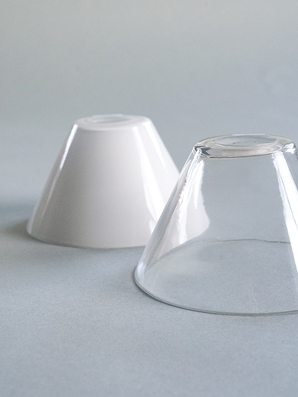 BỘ ĐÈN THỦY TINH MINI CONIC E14 TRONG SUỐT
