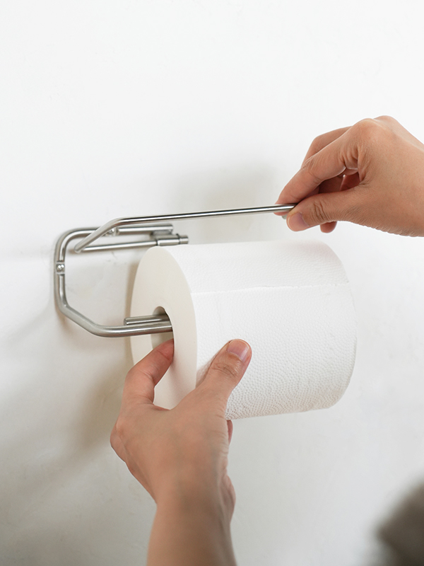 ren Giá Thép Treo Giấy Vệ Sinh Đơn