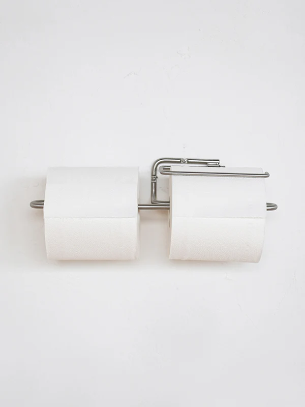 ren Giá Thép Treo Giấy Vệ Sinh Đôi ( Tạm hết hàng )