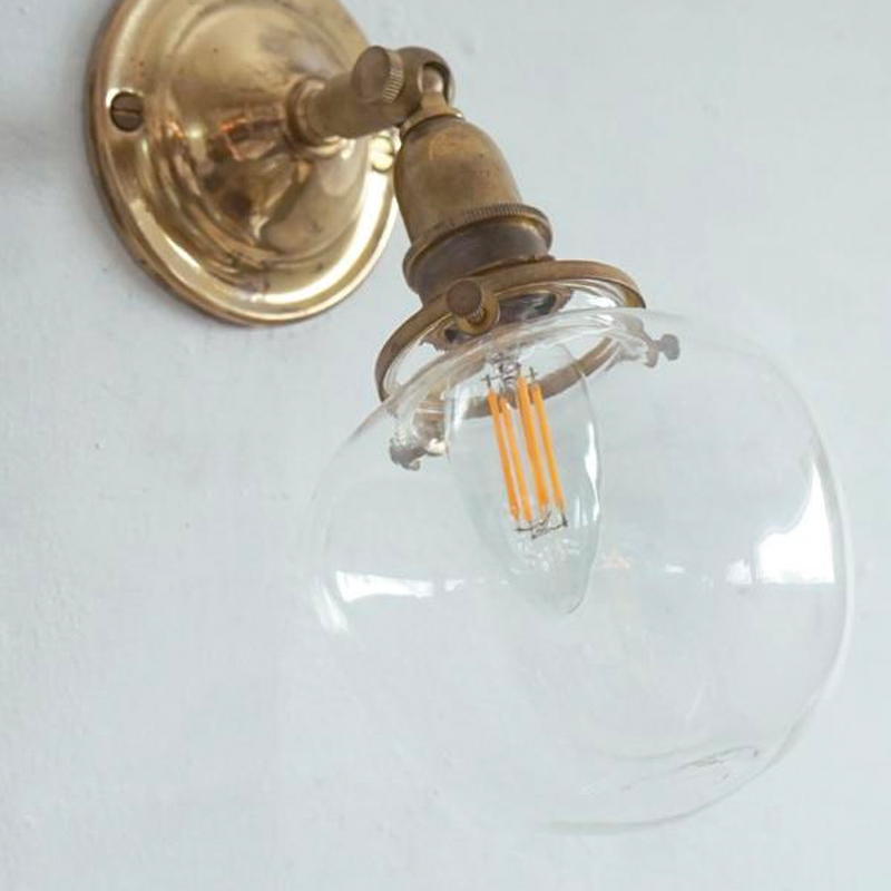 GLASS SHADE POMME CLEAR