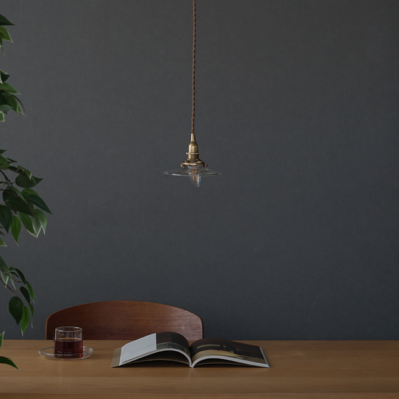 MINI GLASS SHADE CLEAR