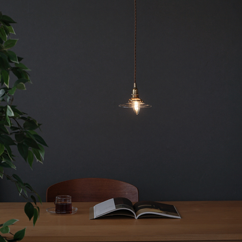 MINI GLASS SHADE CLEAR