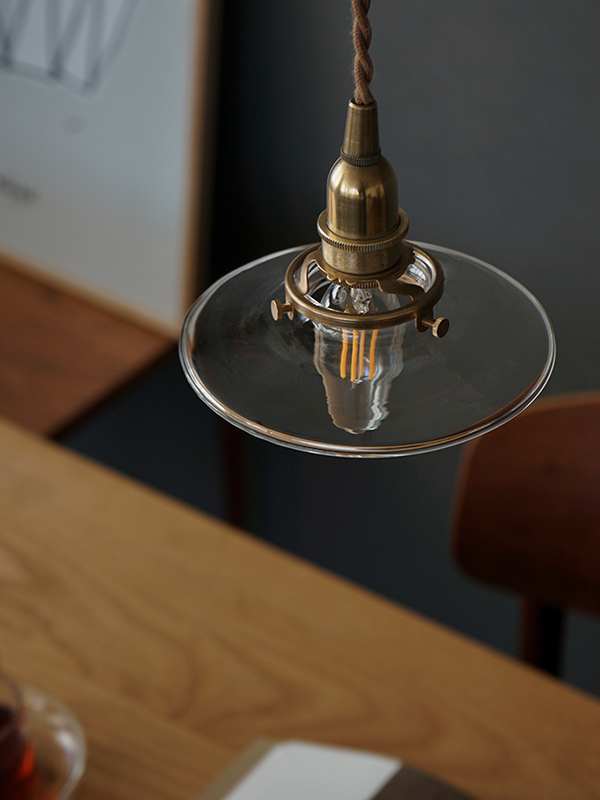 MINI GLASS SHADE CLEAR