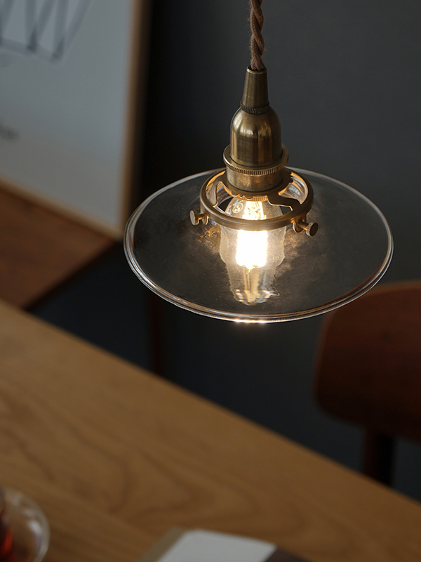 MINI GLASS SHADE CLEAR