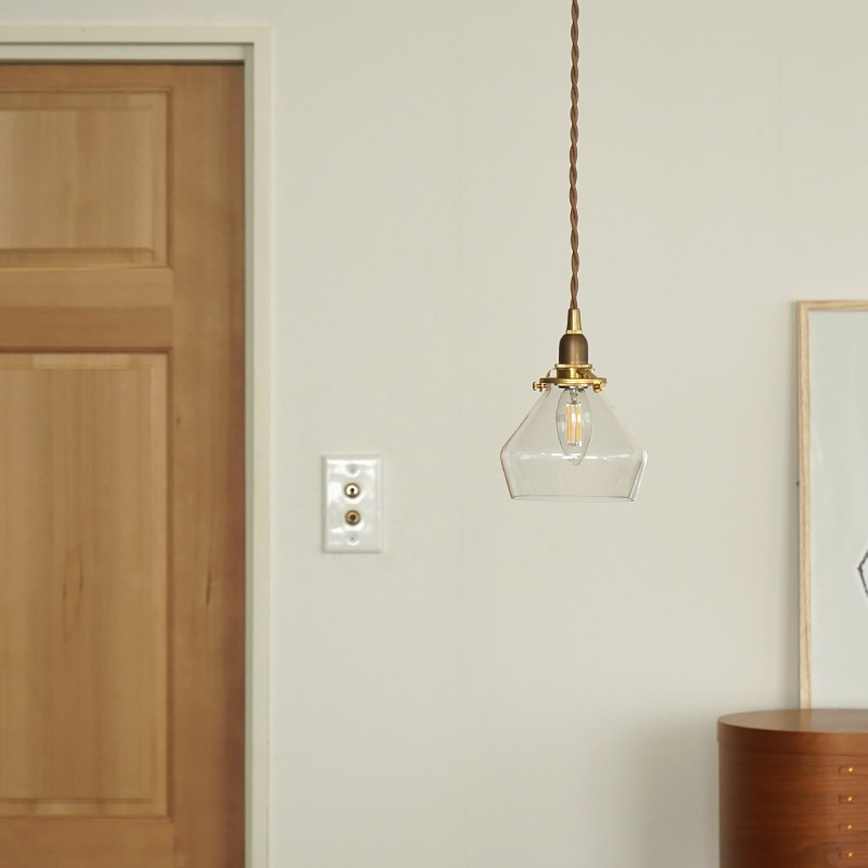 GLASS SHADE POIRE CLEAR