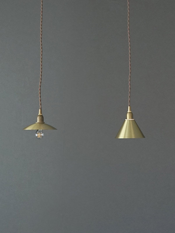 PIENI BRASS SHADE CONIC