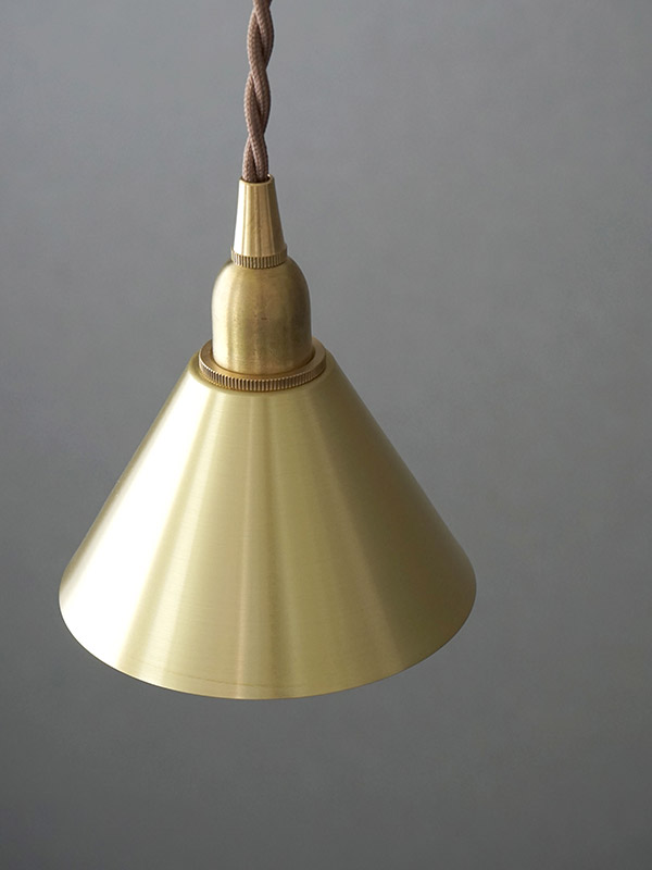 PIENI BRASS SHADE CONIC