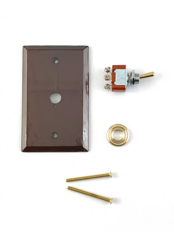 WOODEN PLATE SWITCH ASH
