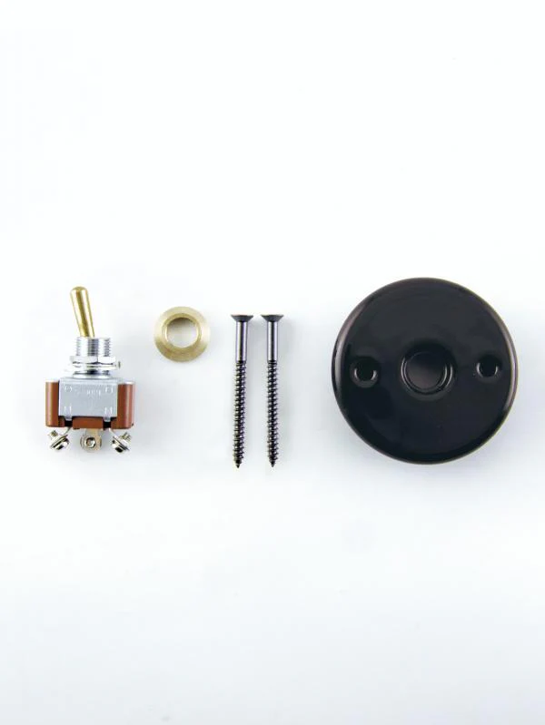 CERAMIC TOGGLE SWITCH BLACK