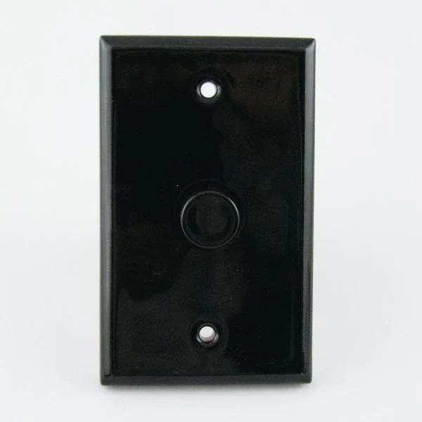 CERAMIC PLATE PUSH SWITCH BLACK