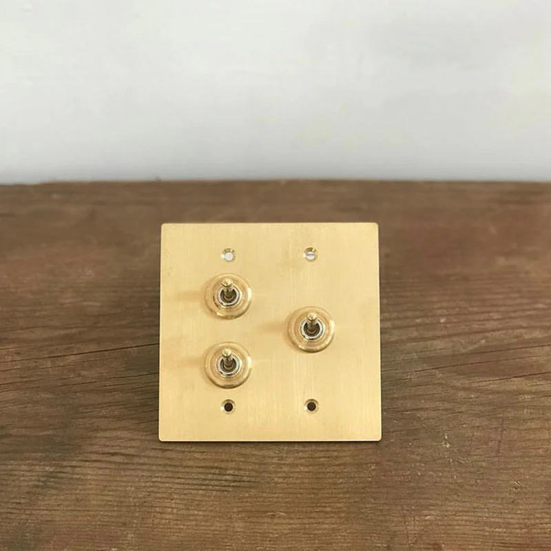 BỘ 3 CÔNG TẮC GẠT, ỐP ĐỒNG