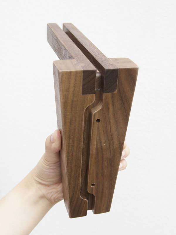 Wood Bracket WHARF WALNUT