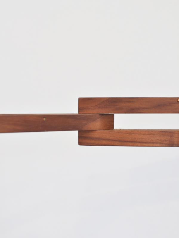 WOOD BRACKET ZIG WALNUT